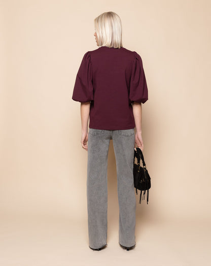 BOOTCUT RAW EDGE JEANS GRIJS