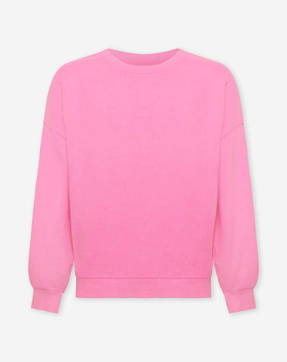 LOVE IS THE ANSWER SWEATER ROZE