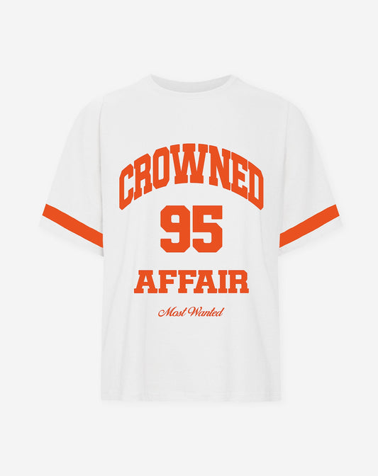 CROWNED OVERSIZED TEE CRÈME
