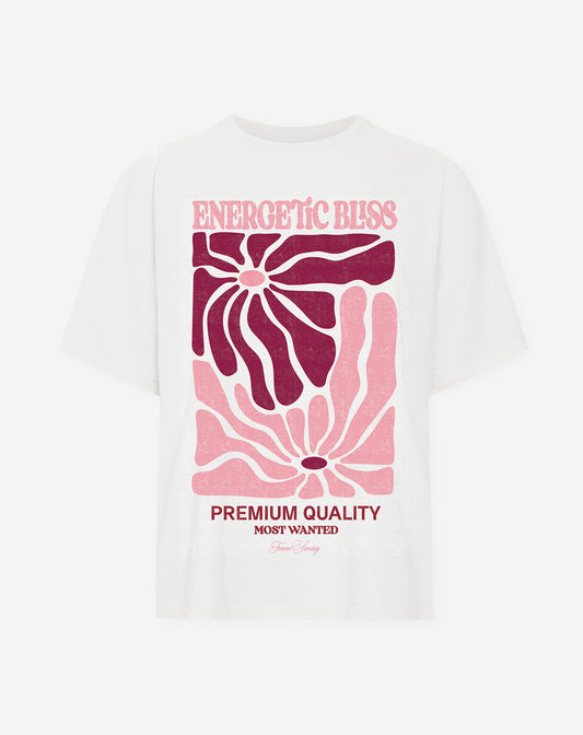 BLISS OVERSIZED TEE ROZE