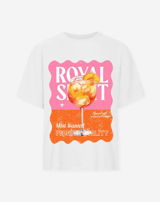 ROYAL SPIRIT OVERSIZED TEE CRÉME