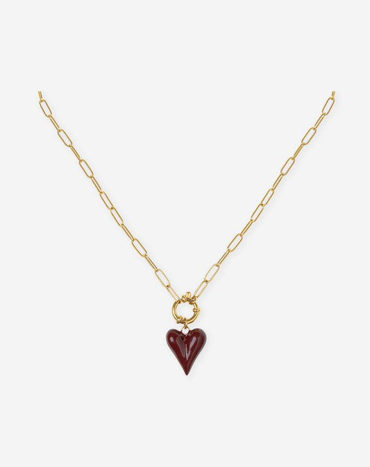 BOLD HEART NECKLACE 