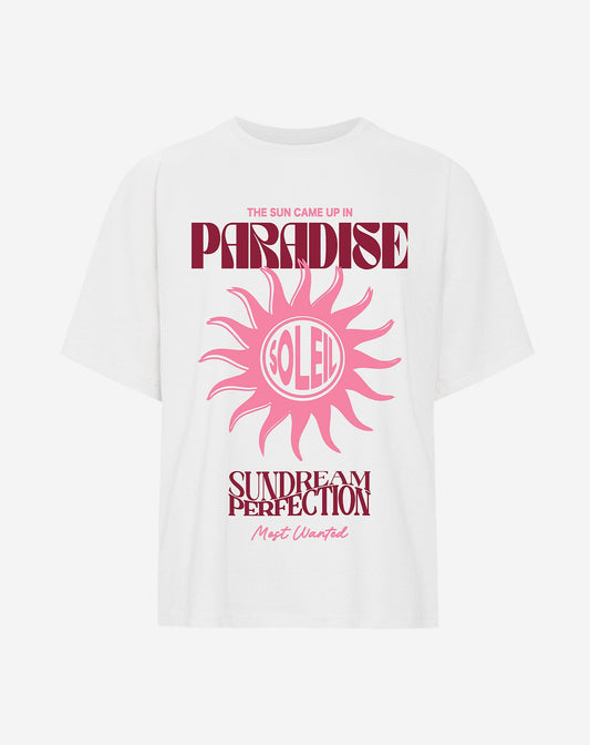 PARADISE SUNDREAM OVERSIZED TEE CRÈME