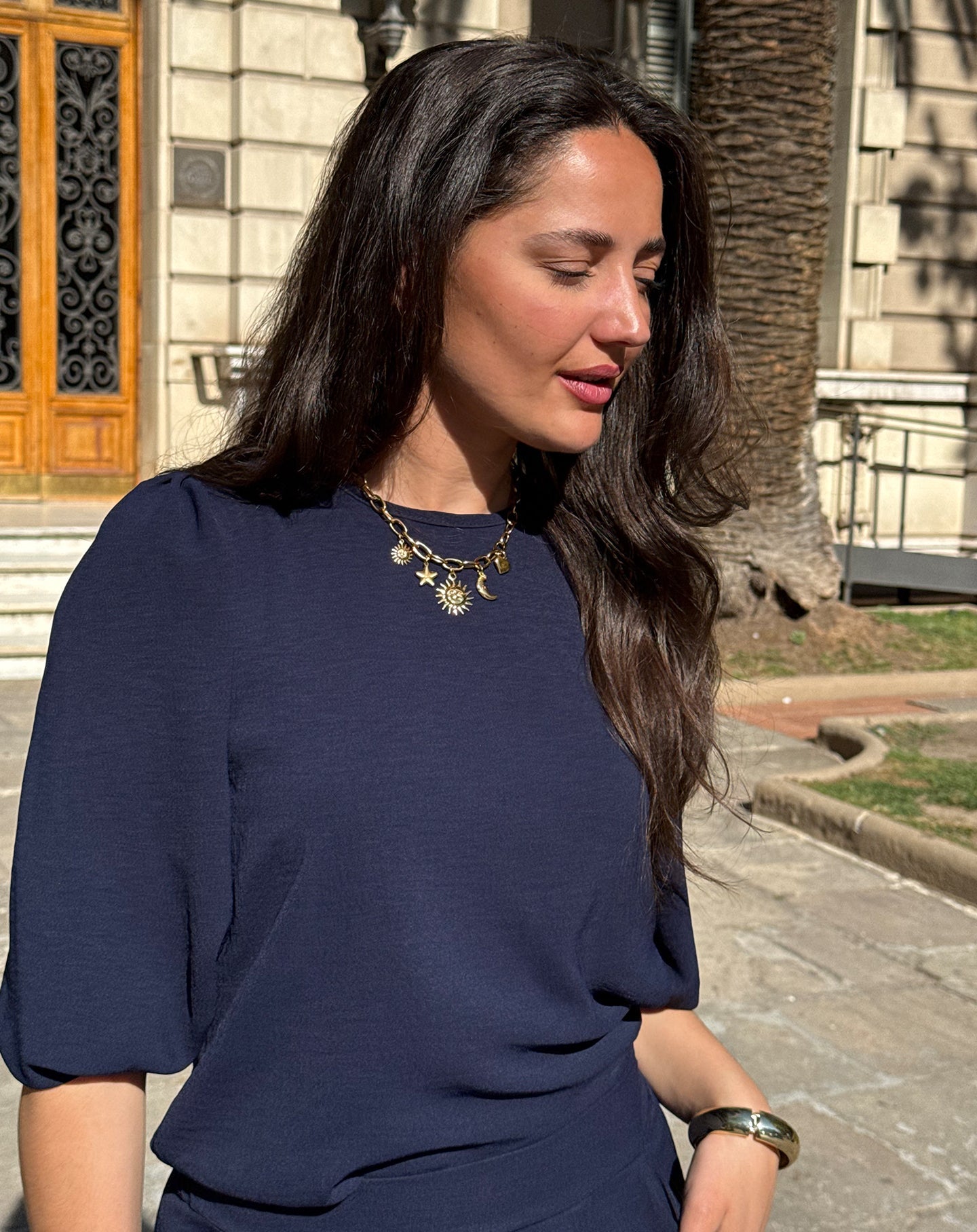 NILA CHARM NECKLACE