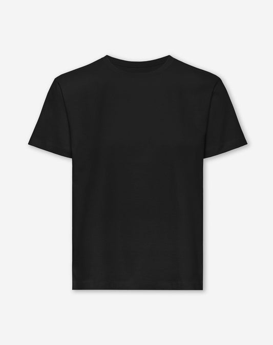 MILLENNIAL FITTED TEE ZWART