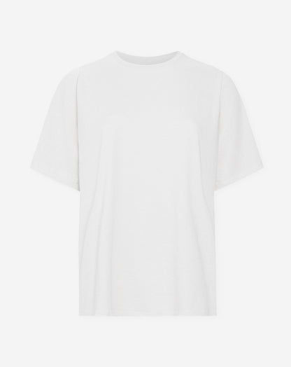 LONG BASIC OVERSIZED TEE CRÈME