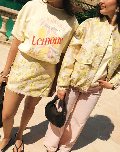 CALIFORNIA LEMONS OVERSIZED TEE BOTERGEEL