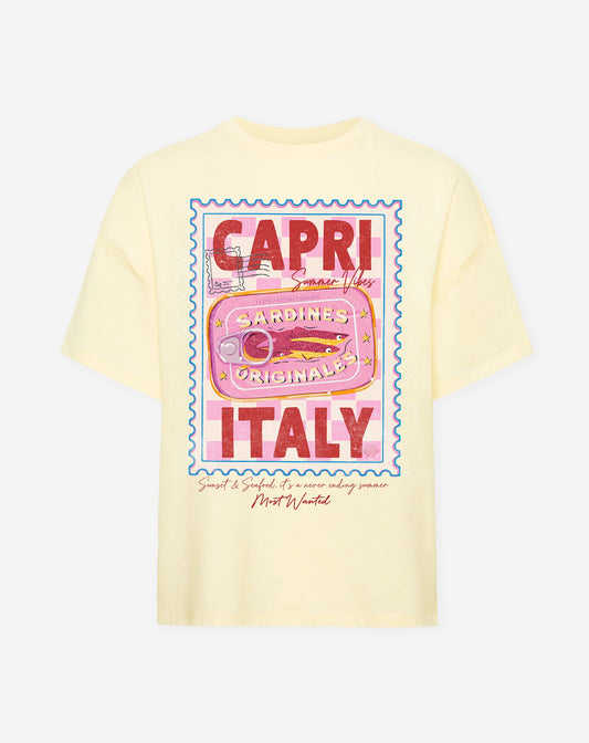 CAPRI SUMMER OVERSIZED TEE BOTERGEEL