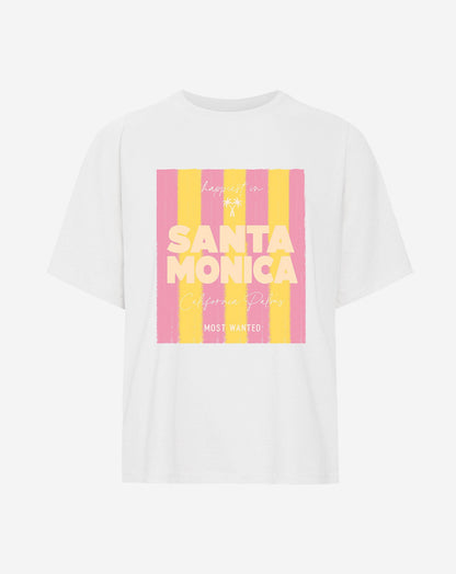 SANTA MONICA OVERSIZED TEE CRÈME