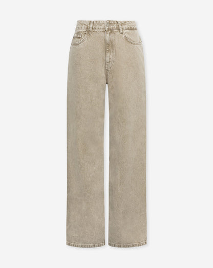 SIERRA WIDE LEG JEANS BEIGE