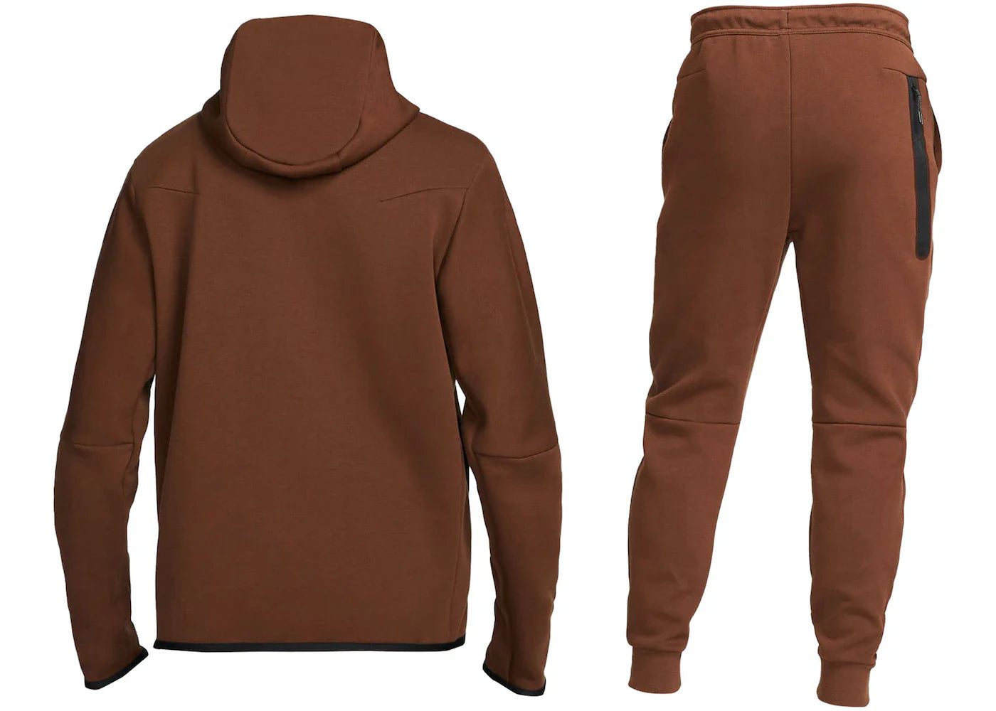 Nike Sportswear Tech Fleece-Set aus Hoodie und Jogginghose Cacao Wow/Schwarz 1 + 1 gratis