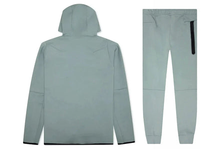 Nike Sportswear Tech Fleece-Set aus Hoodie und Jogginghose, Micagrün/Schwarz | 1 + 1 gratis