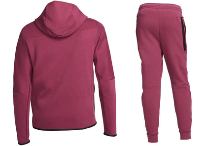 Nike Sportswear Tech Fleece-Set aus Hoodie und Jogginghose Rosenholz/Schwarz | 1 + 1 gratis