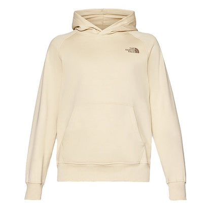 The North Face Mens Raglan Box Hoodie Gravel