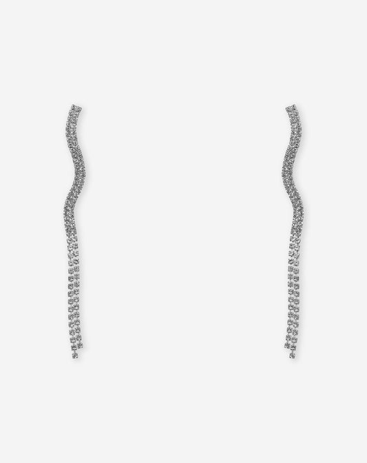 DIAMOND SWIRL EARRINGS