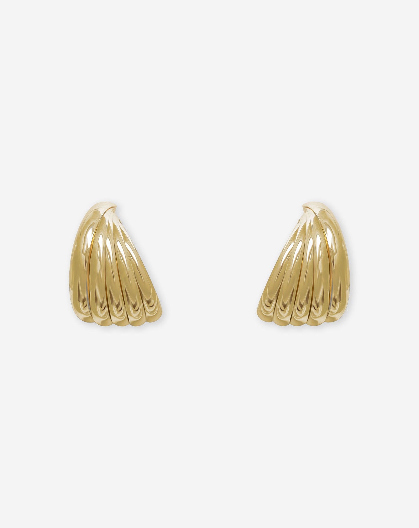 BIG TWISTED HOOP EARRINGS