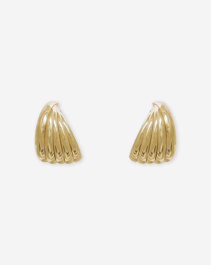 BIG TWISTED HOOP EARRINGS