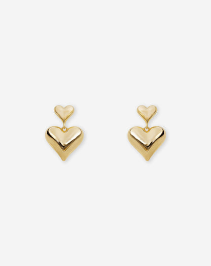 ROSIE DOUBLE HEART EARRINGS