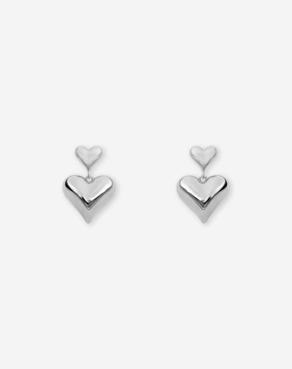 ROSIE DOUBLE HEART EARRINGS