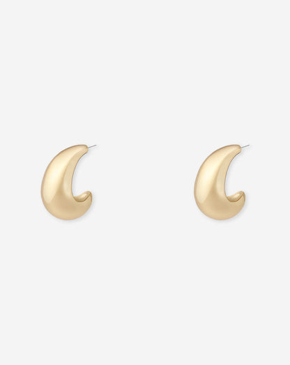 TEARDROP HOOP EARRINGS