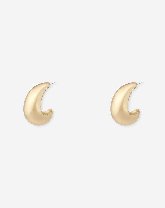 TEARDROP HOOP EARRINGS