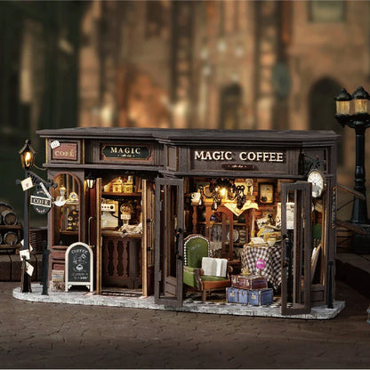 Magic coffee shop