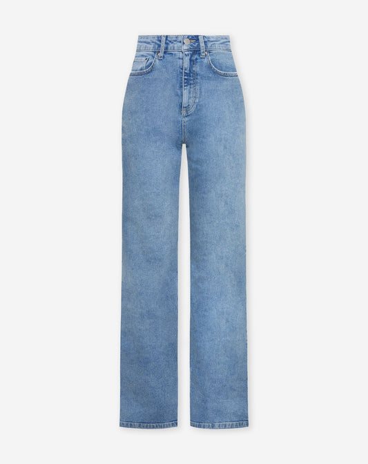 BOOTCUT JEANS BLAUW