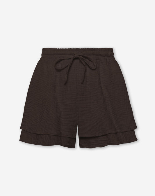 TARA MOUSSELINE SHORTS BRUIN