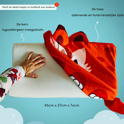 CuddleCloud™ Pillow - Laat kleintjes wegdromen op hun eigen wolkje - 1 + 1 GRATIS