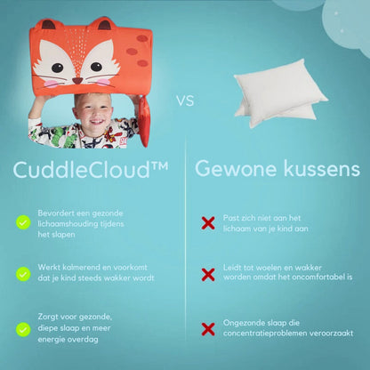 CuddleCloud™ Pillow - Laat kleintjes wegdromen op hun eigen wolkje - 1 + 1 GRATIS