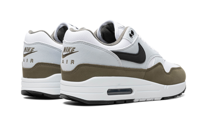 Nike Air Max 1 Weiß Schwarz Mittel Oliv