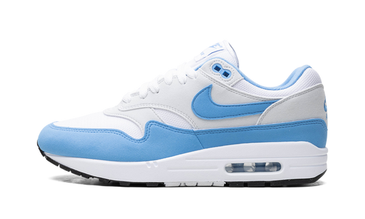 Nike Air Max 1 Weiß Universitätsblau