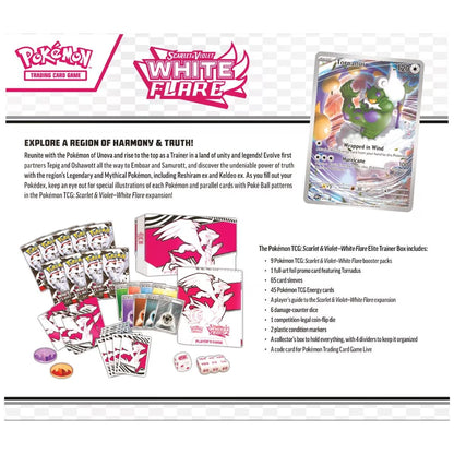 Scarlet & Violet White Flare Elite Trainer Box